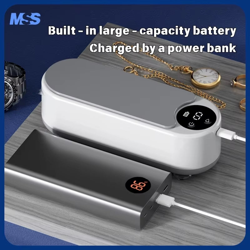 Ultrasonic Pro Digital Jewelry and Accessory Cleaner