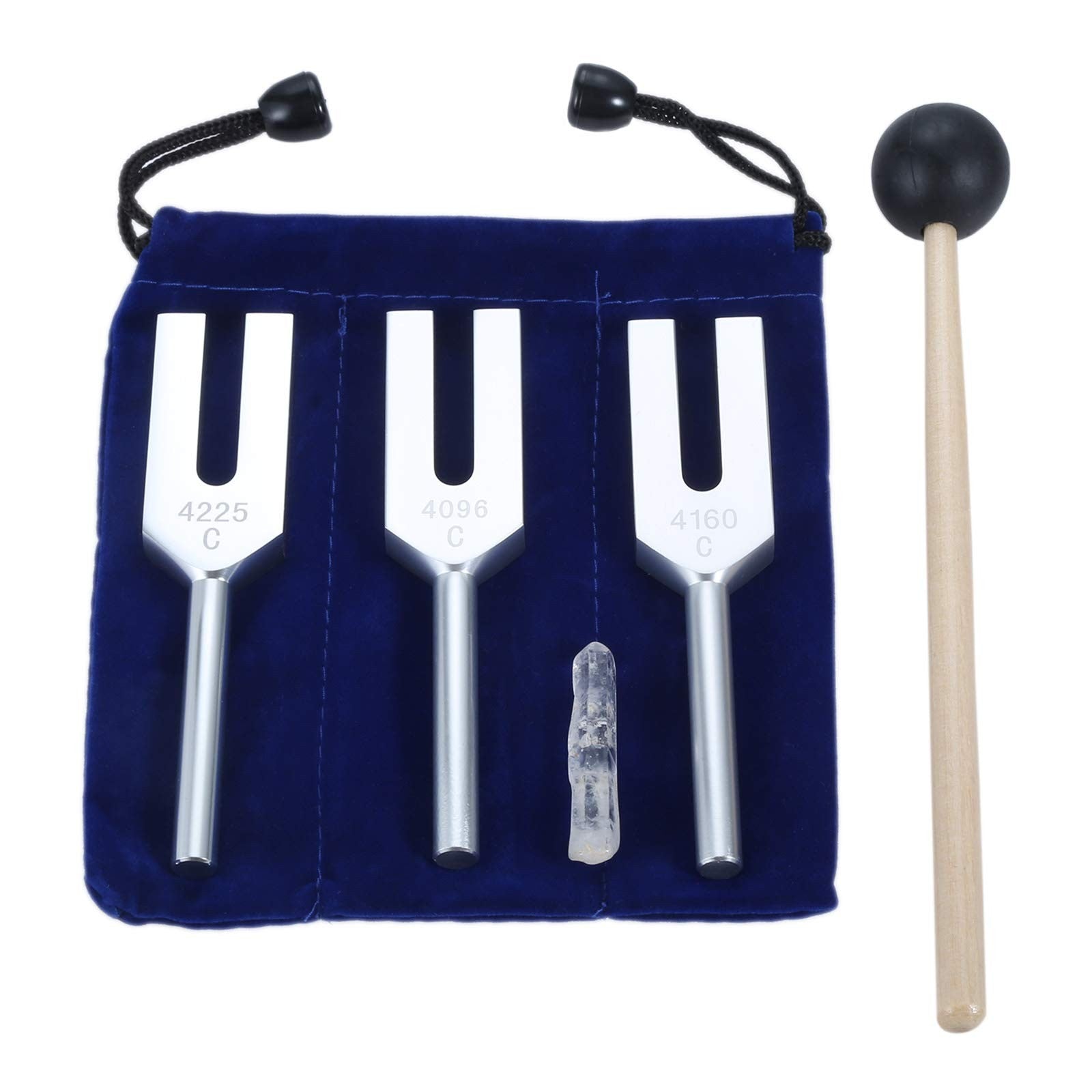 Angel Tuning Forks Set - 4096 Hz, 4160 Hz, 4225 Hz for Sound, Musical