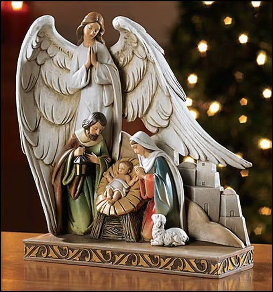 21Cmh Nativity Angel Figurine